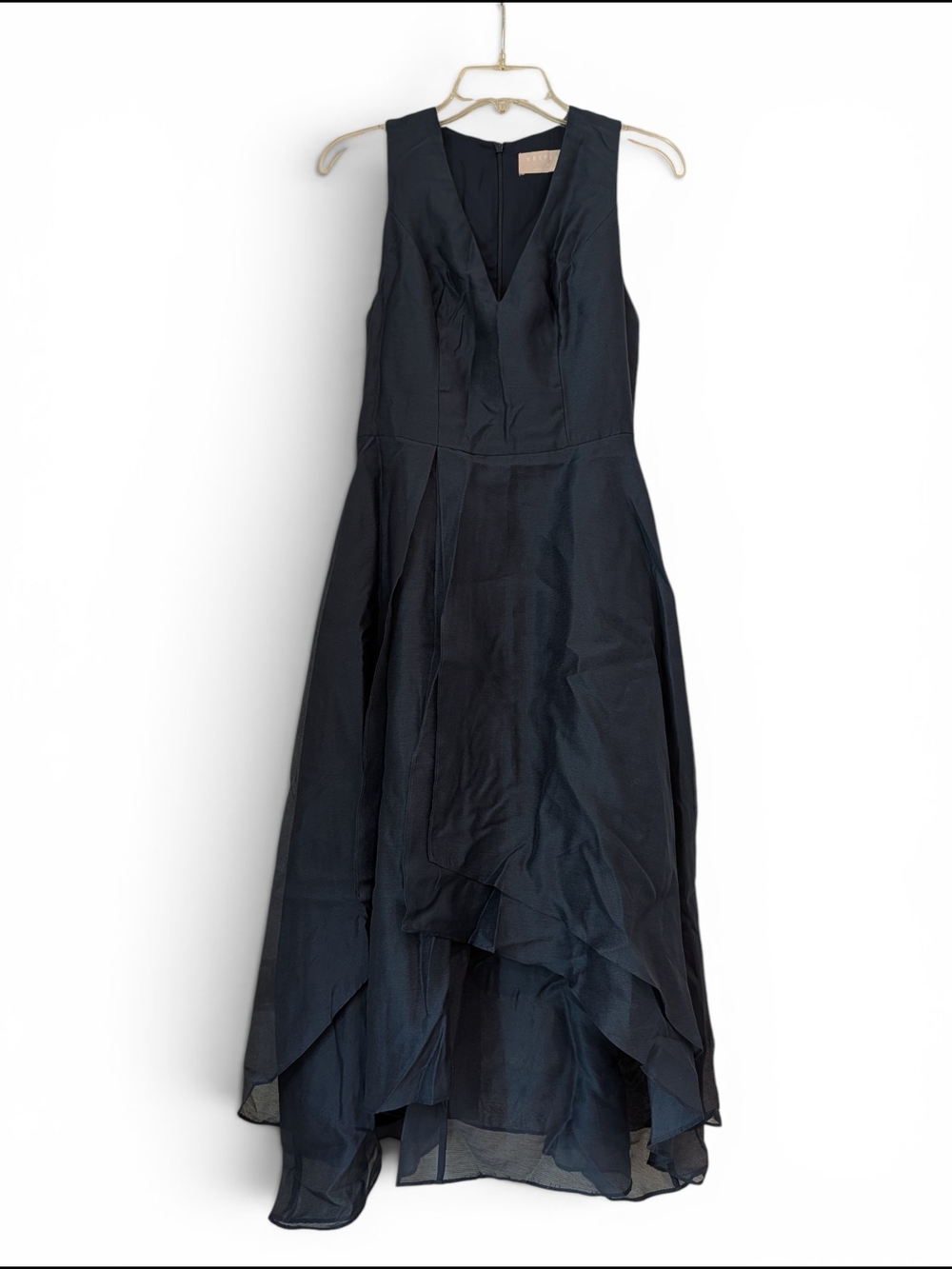 KEEPSAKE the Label Navy V-Neck High-Low Dress